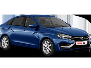 2026 Lada (ВАЗ) Vesta I Рестайлинг (NG), синий, 1880000 рублей, вид 4