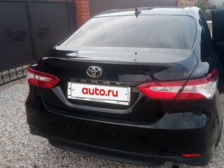2021 Toyota Camry VIII (XV70) Рестайлинг, чёрный, 2500000 рублей, вид 3