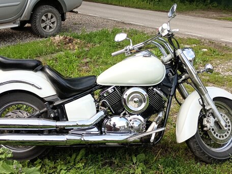 2001 Yamaha XVS1100, белый, 525000 рублей, вид 3