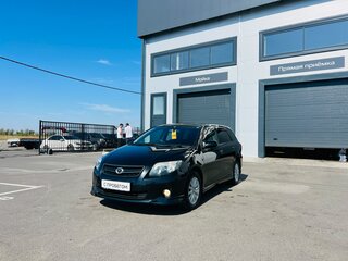 2009 Toyota Corolla Fielder X (E140, E150) Рестайлинг, чёрный, 959000 рублей, вид 2