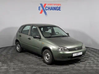 2010 Lada (ВАЗ) Kalina I, зелёный, 109000 рублей, вид 1