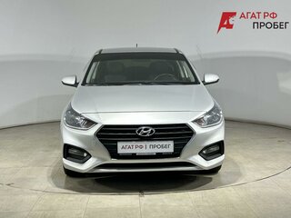 2018 Hyundai Solaris II, серебристый, 1315000 рублей, вид 2