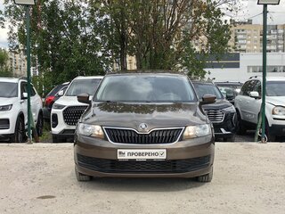 2017 Skoda Rapid I Рестайлинг, коричневый, 1029000 рублей, вид 2