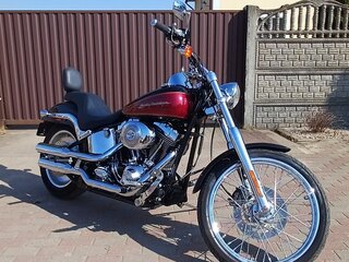 2004 Harley-Davidson Softail Deuce, красный, 896882 рублей, вид 3