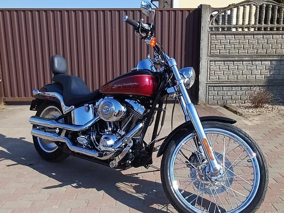 2004 Harley-Davidson Softail Deuce, красный, 896882 рублей - вид 2