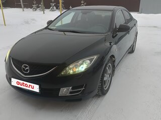 2008 Mazda 6 II (GH), чёрный, 900000 рублей, вид 3