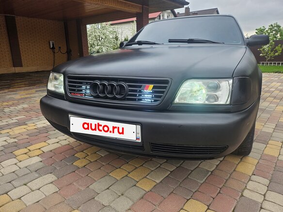 1993 Audi 100 IV (C4), чёрный, 480000 рублей - вид 4