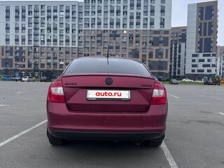 2016 Skoda Rapid I, красный, 1100000 рублей, вид 4