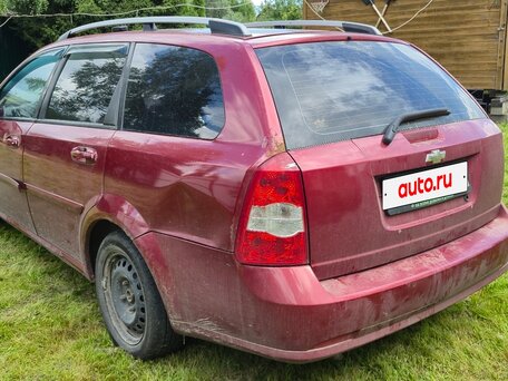 2008 Chevrolet Lacetti I, красный, 315000 рублей, вид 3