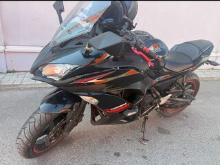 2017 Kawasaki Ninja 650, чёрный, 620000 рублей, вид 5
