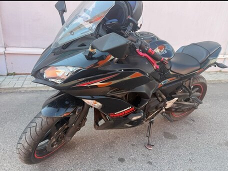 2017 Kawasaki Ninja 650, чёрный, 620000 рублей, вид 5