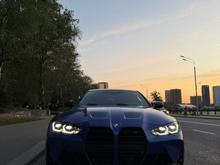 2022 BMW M4 Competition Package G82/G83, синий, 8600000 рублей, вид 2
