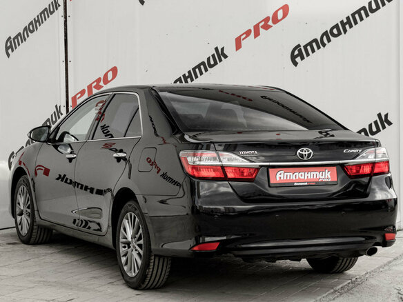 2016 Toyota Camry VII (XV50) Рестайлинг, чёрный - вид 5