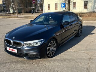 2019 BMW 5 серии 530d xDrive VII (G30/G31/G38), чёрный, 4190000 рублей, вид 1