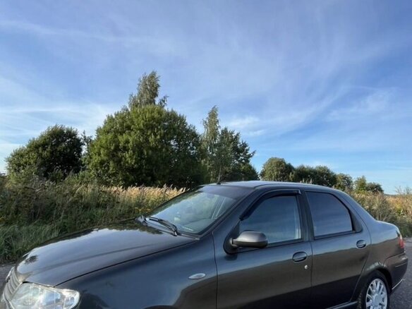 2008 Fiat Albea I Рестайлинг, серый, 485000 рублей - вид 6