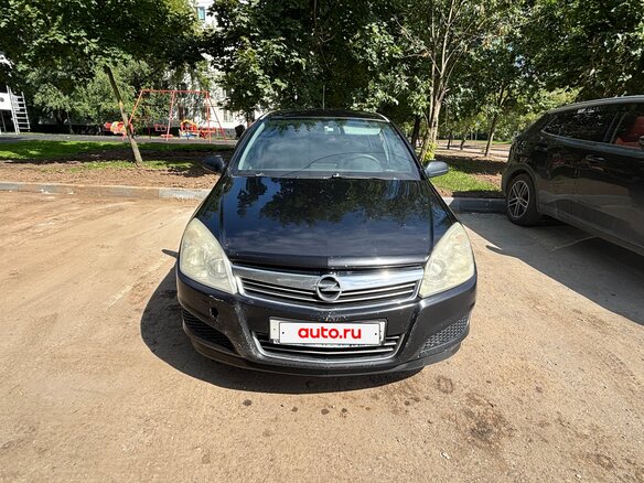 2007 Opel Astra H Рестайлинг, чёрный, 280000 рублей - вид 2
