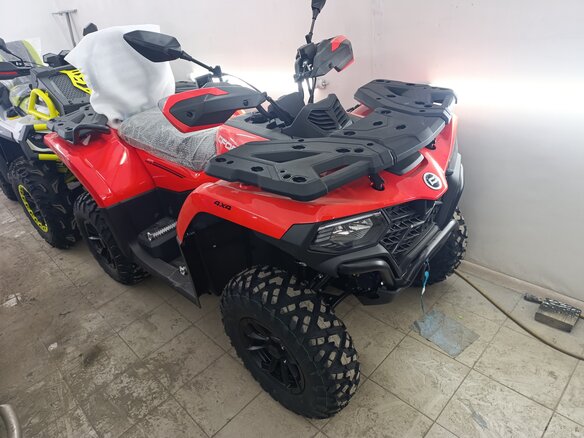 2025 CFMoto CFORCE 500 EPS, красный, 710000 рублей