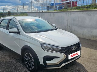 2024 Lada (ВАЗ) Vesta SW Cross I Рестайлинг (NG), белый, 1600000 рублей, вид 1