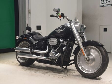 2018 Harley-Davidson Fat Boy, чёрный, 1870000 рублей, вид 3