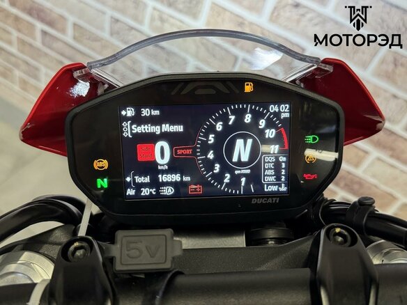 2022 Ducati Monster 937, красный, 825000 рублей - вид 8