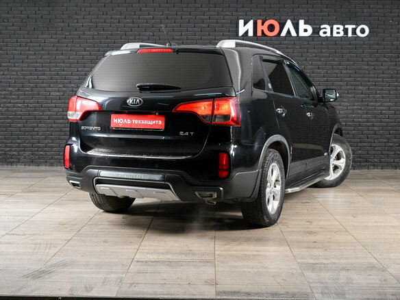 2017 Kia Sorento II Рестайлинг, чёрный - вид 4
