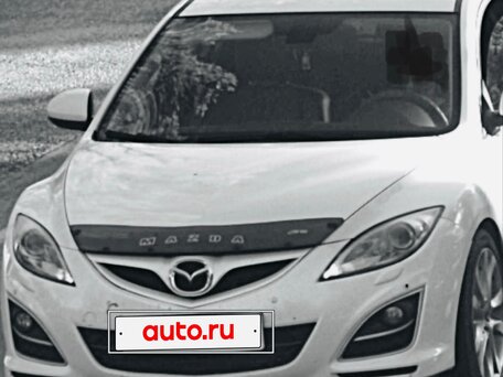 2011 Mazda 6 II (GH) Рестайлинг, белый, 860000 рублей, вид 1