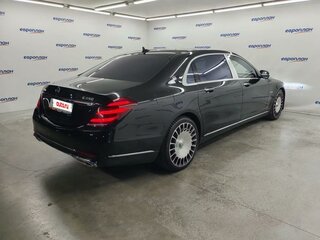 2017 Mercedes-Benz Maybach S-Класс 450 I (X222) Рестайлинг, чёрный, 4050000 рублей, вид 3