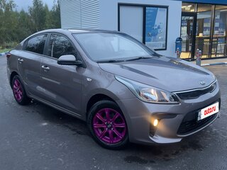 2018 Kia Rio IV, коричневый, 1350000 рублей, вид 3