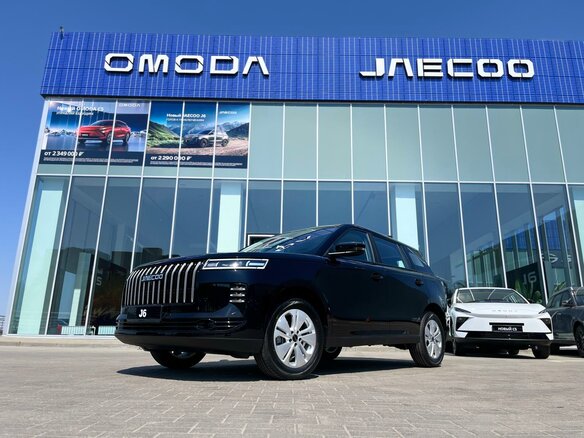 2026 Jaecoo J6, чёрный - вид 8