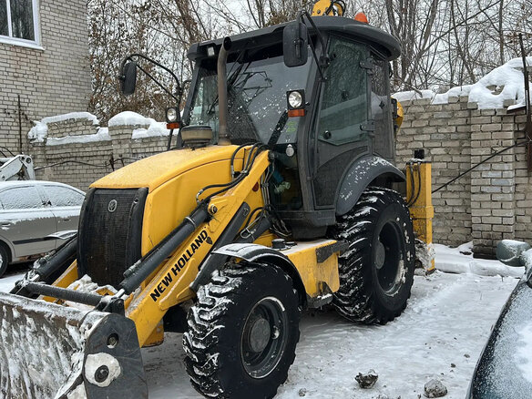 2021 New Holland B80B, жёлтый, 5980000 рублей - вид 1