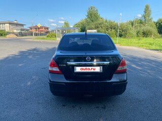 2008 Nissan Tiida I, чёрный, 490000 рублей, вид 5