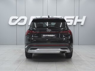 2021 Hyundai Santa Fe IV Рестайлинг, чёрный, 2930000 рублей, вид 4