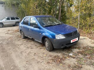 2006 Renault Logan I, синий, 89000 рублей, вид 2