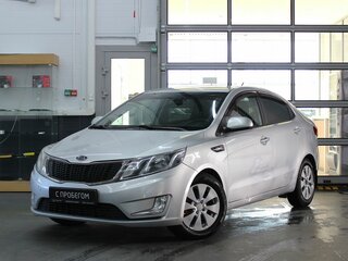2012 Kia Rio 5-speed III, серебристый, 520000 рублей, вид 1