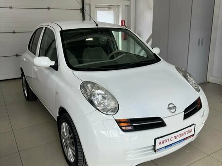2005 Nissan Micra III (K12), белый, 500000 рублей, вид 1