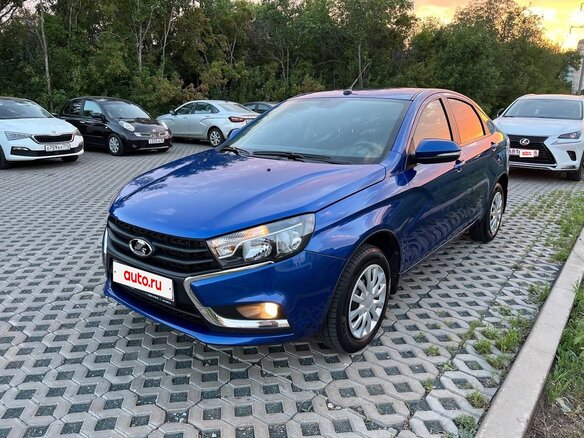 2021 Lada (ВАЗ) Vesta I, синий - вид 1