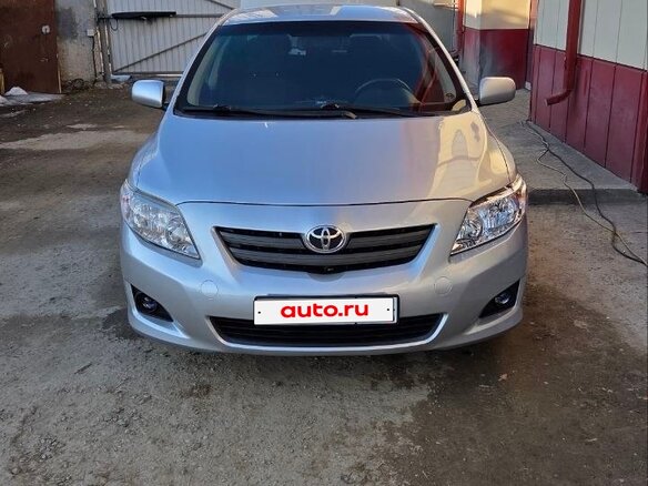2008 Toyota Corolla X (E140, E150), серебристый - вид 1