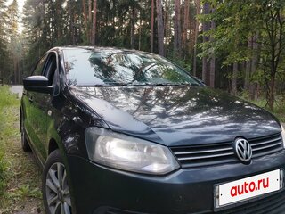 2011 Volkswagen Polo V, чёрный, 650000 рублей, вид 4
