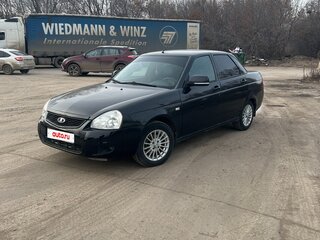 2007 Lada (ВАЗ) Priora I, чёрный, 265000 рублей, вид 1