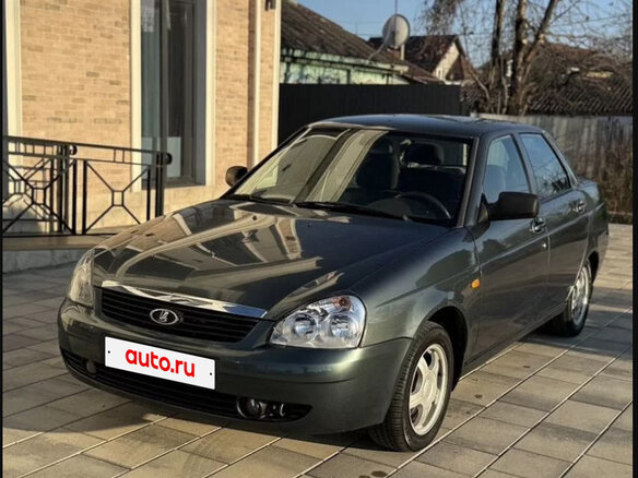 2010 Lada (ВАЗ) Priora I, зелёный, 450000 рублей - вид 19