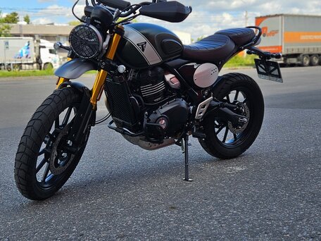 2024 Triumph Scrambler, зелёный, 620000 рублей, вид 1