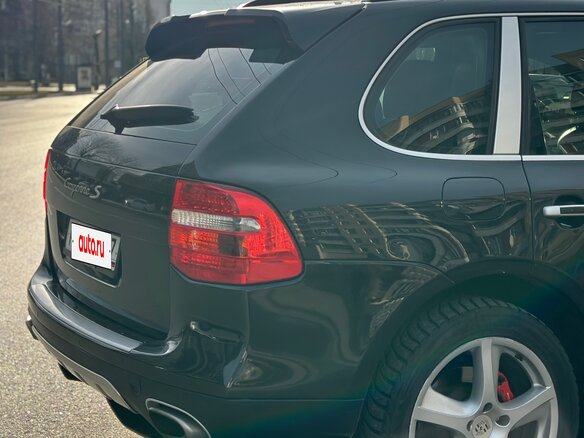 2007 Porsche Cayenne S I Рестайлинг (957), чёрный, 950000 рублей - вид 1