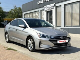 2020 Hyundai Elantra VI (AD) Рестайлинг, серебристый, 1400000 рублей, вид 3