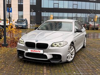 2013 BMW 5 серии 525d VI (F10/F11/F07) Рестайлинг, серебристый, 1890000 рублей, вид 1