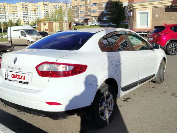 2013 Renault Fluence I, белый, 589000 рублей - вид 8