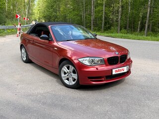 2008 BMW 1 серии 120i I (E81/E82/E87/E88) Рестайлинг, красный, 1156000 рублей, вид 2
