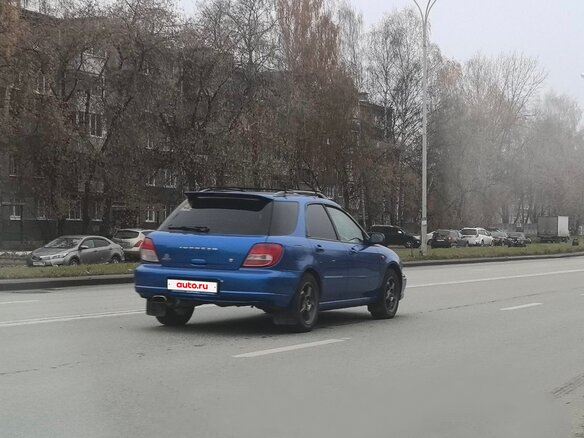 2000 Subaru Impreza II, синий, 585000 рублей - вид 2