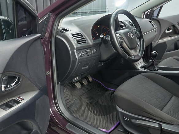 2009 Toyota Avensis III, фиолетовый, 859000 рублей - вид 6