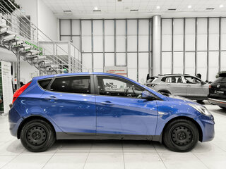 2011 Hyundai Solaris I, синий, 499000 рублей, вид 4