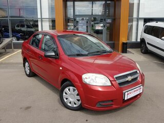 2009 Chevrolet Aveo I Рестайлинг, красный, 230000 рублей, вид 3